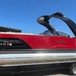 2018 Used Avalon Excalibur Elite Windshield 27 Fort Smith , AR 72903 on Pre Owned Boats For Sale